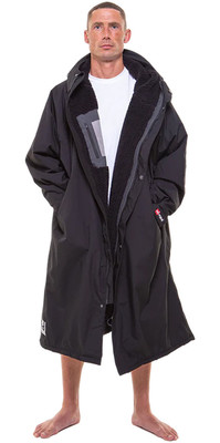 2024 Red Paddle Co Pro Evo X Manches Longues Change Robe / Poncho 002009006 - Stealth Black